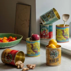 Graham & Green Set of Two Olive Oil Tins