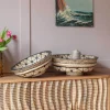 Graham & Green Set of Two Papier Mache Bowls