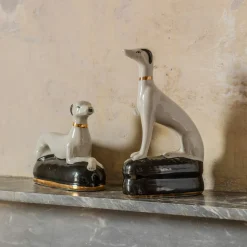 Graham & Green Set of Two Whippet Dog Ornaments