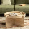 Graham & Green Seth Round Tray Top Coffee Table