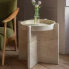 Graham & Green Seth Round Tray Top Side Table