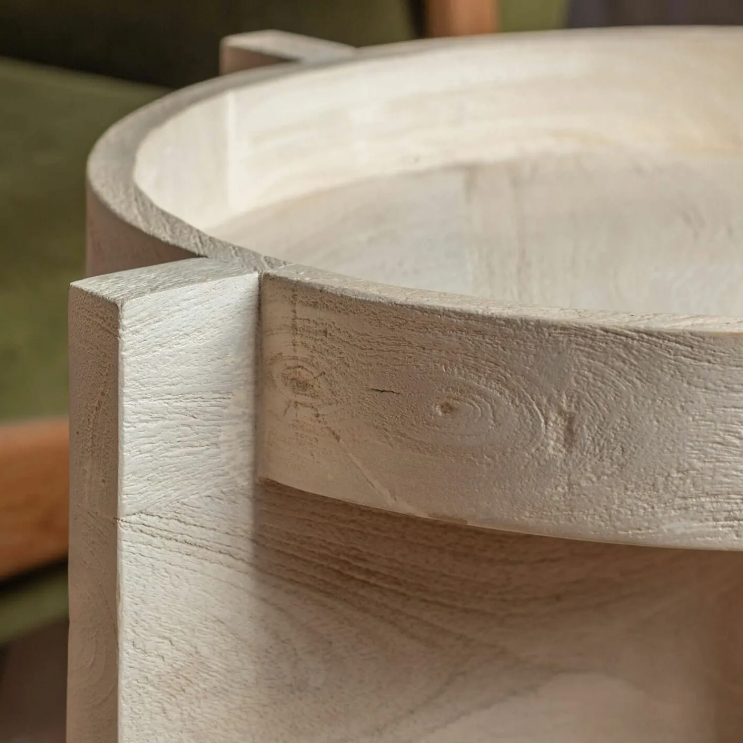 Graham & Green Seth Round Tray Top Side Table