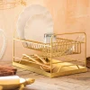 Graham & Green Short Gold Dish Rack