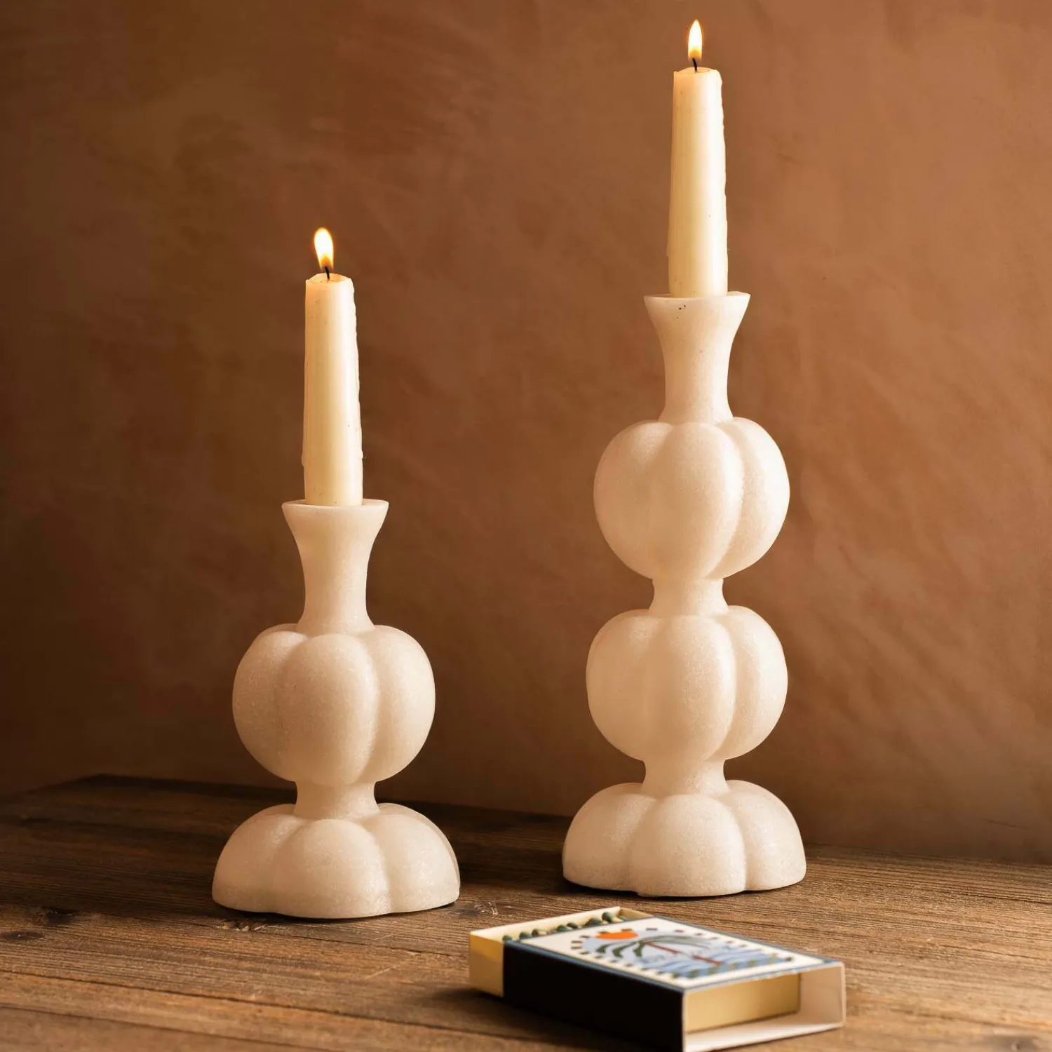 Graham & Green Short Spherical Candle Holder
