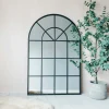 Graham & Green Short Window Pane Mirror