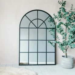 Graham & Green Short Window Pane Mirror