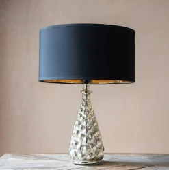 Graham & Green Silver Grape Bubble Table Lamp