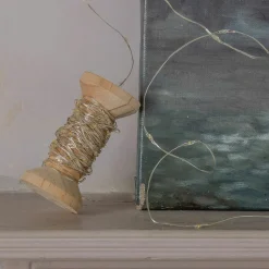 Graham & Green Silver LED Lights on a Spool