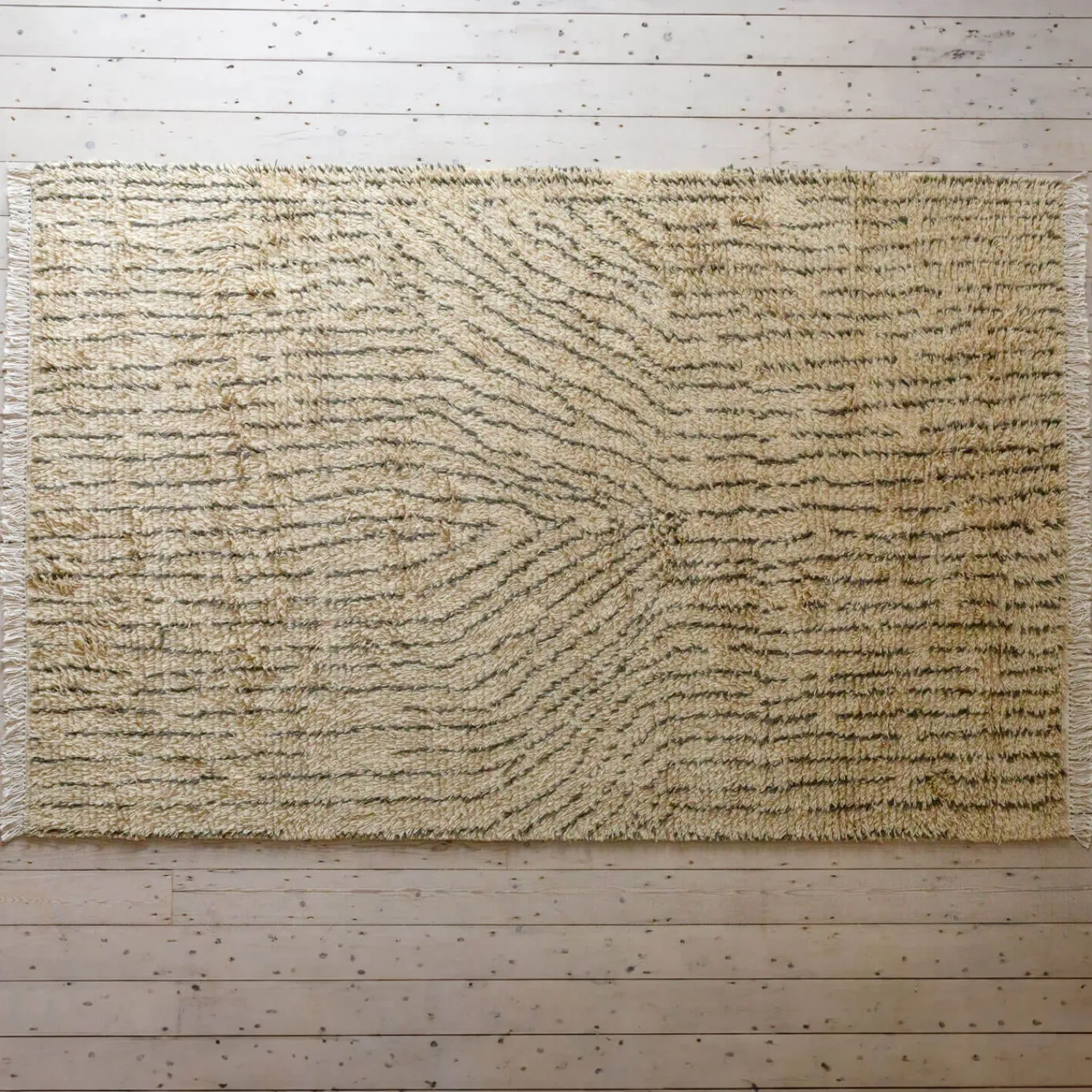 Graham & Green Sloane Shaggy Wool Rug 152 x 244cm