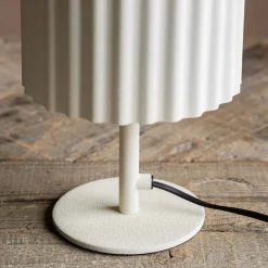 Graham & Green Small Ardales Fluted Table Lamp