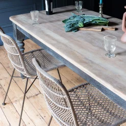 Graham & Green Small Lincoln 6 Seater Dining Table