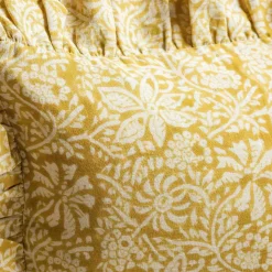 Graham & Green Small Rectangular Floral Block Printed Cushions