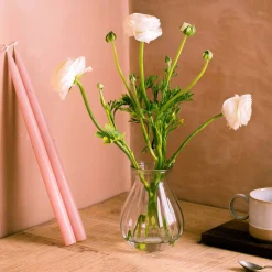 Graham & Green Small Ribbed Posy Vase