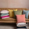 Graham & Green Small Velvet and Linen Backed Cushions