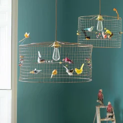 Graham & Green Small Voliéres Bird Cage Pendant
