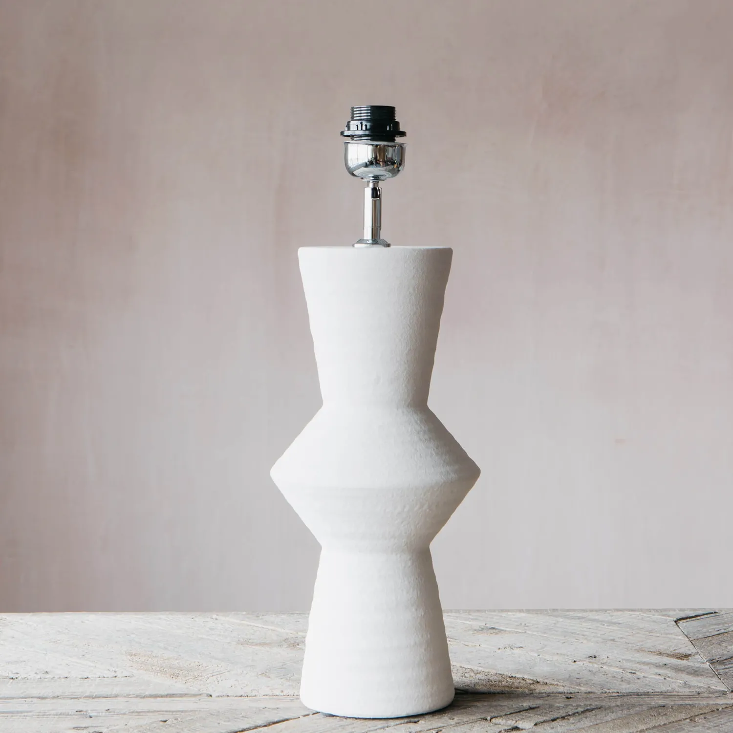 Graham & Green Small White Cyrus Ceramic Lamp