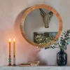 Graham & Green Sorrento Rattan Wall Mirror