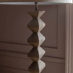 Graham & Green Spencer Floor Lamp with Linen Shade
