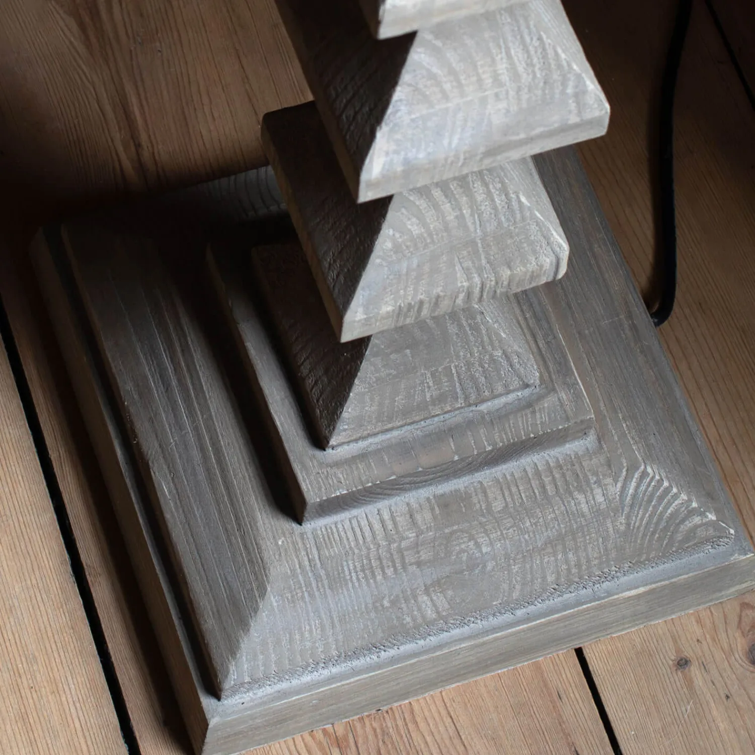 Graham & Green Spencer Floor Lamp with Linen Shade