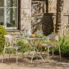 Graham & Green Square Moss Green Garden Dining Table