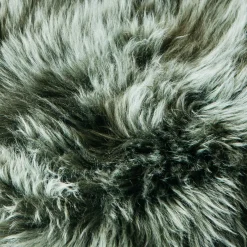 Graham & Green Square Moss Sheepskin Seat Pad
