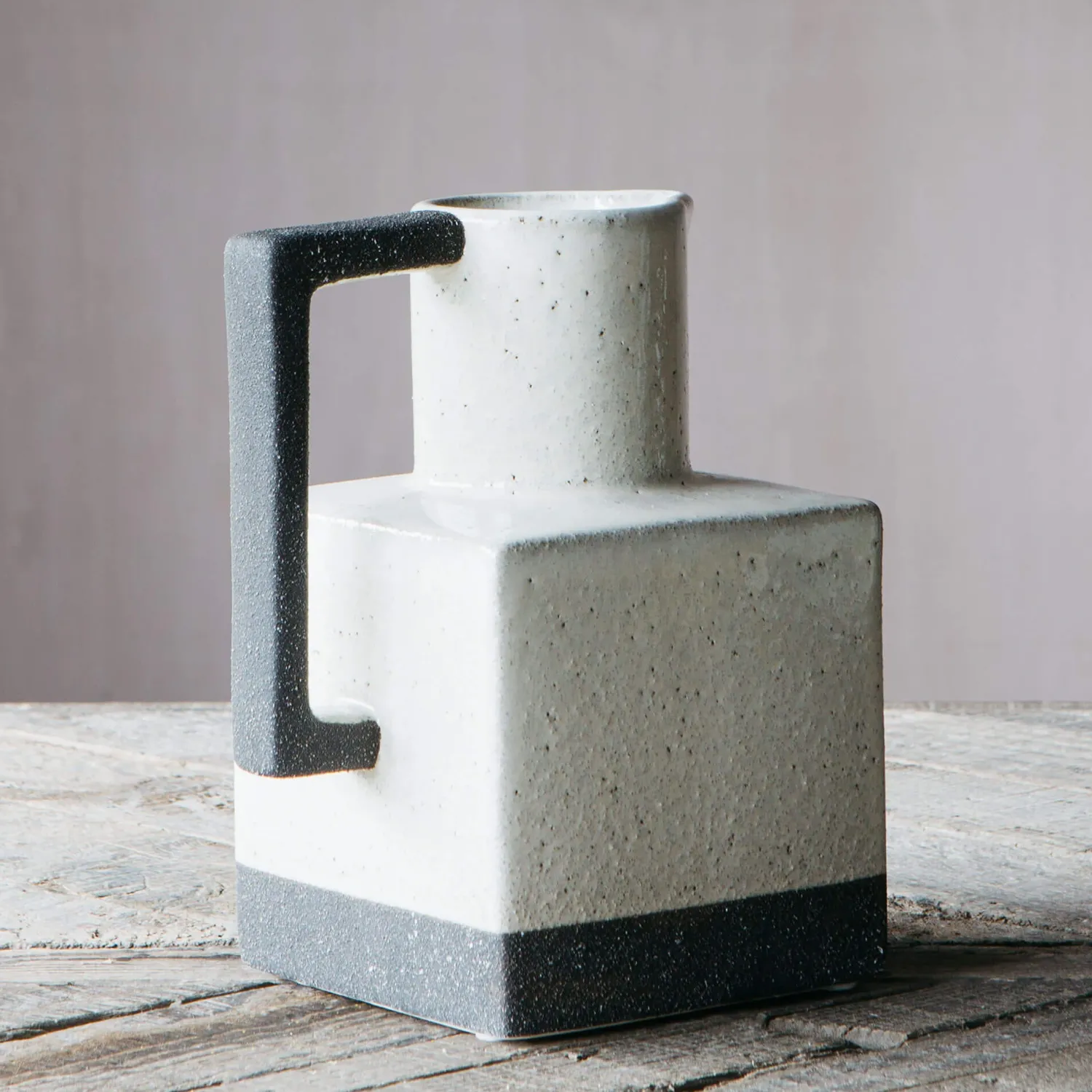 Graham & Green Square Speckled Jug with Handle
