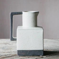 Graham & Green Square Speckled Jug with Handle