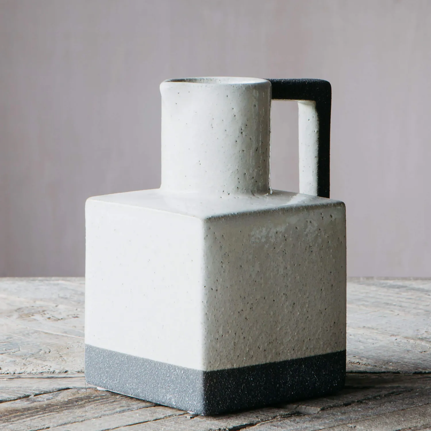Graham & Green Square Speckled Jug with Handle