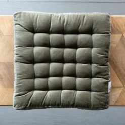 Graham & Green Square Velvet Seat Pads