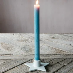 Graham & Green Star Ceramic Candle Holder