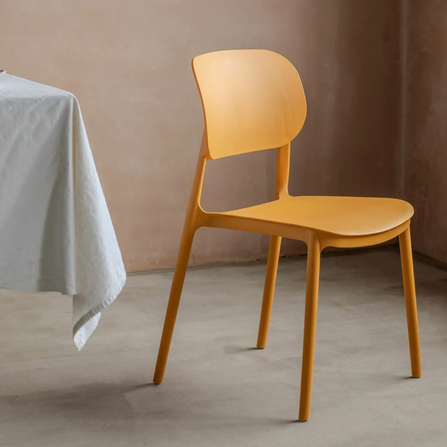 Graham & Green Sully Ochre Dining Chair