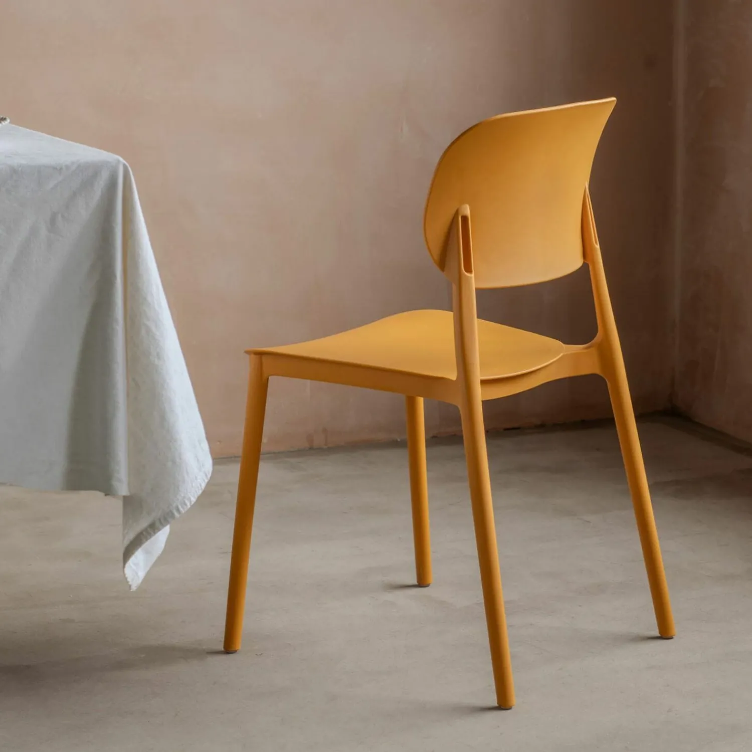 Graham & Green Sully Ochre Dining Chair