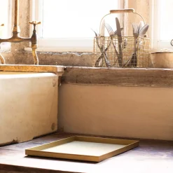 Graham & Green Tall Gold Dish Rack