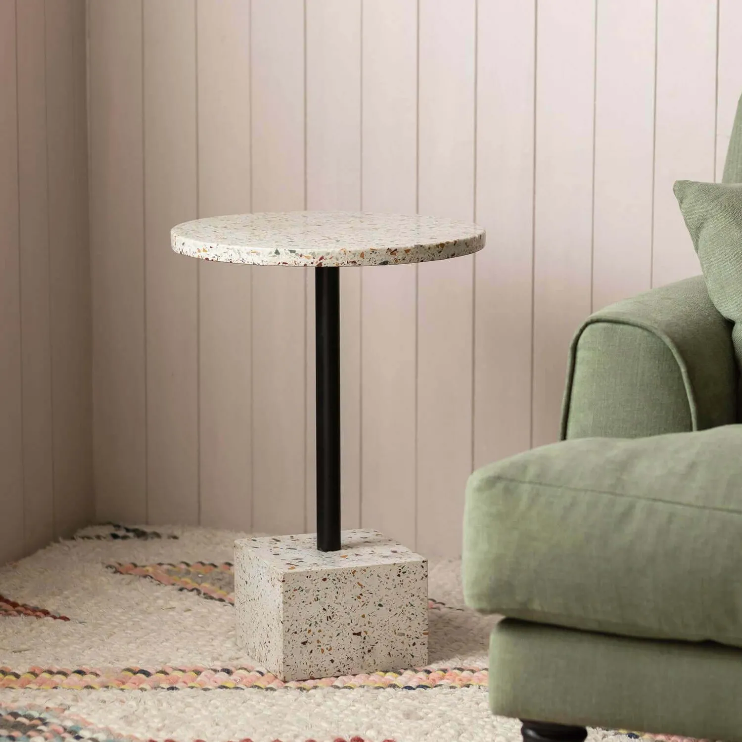 Graham & Green Terrazzo Marble Side Table