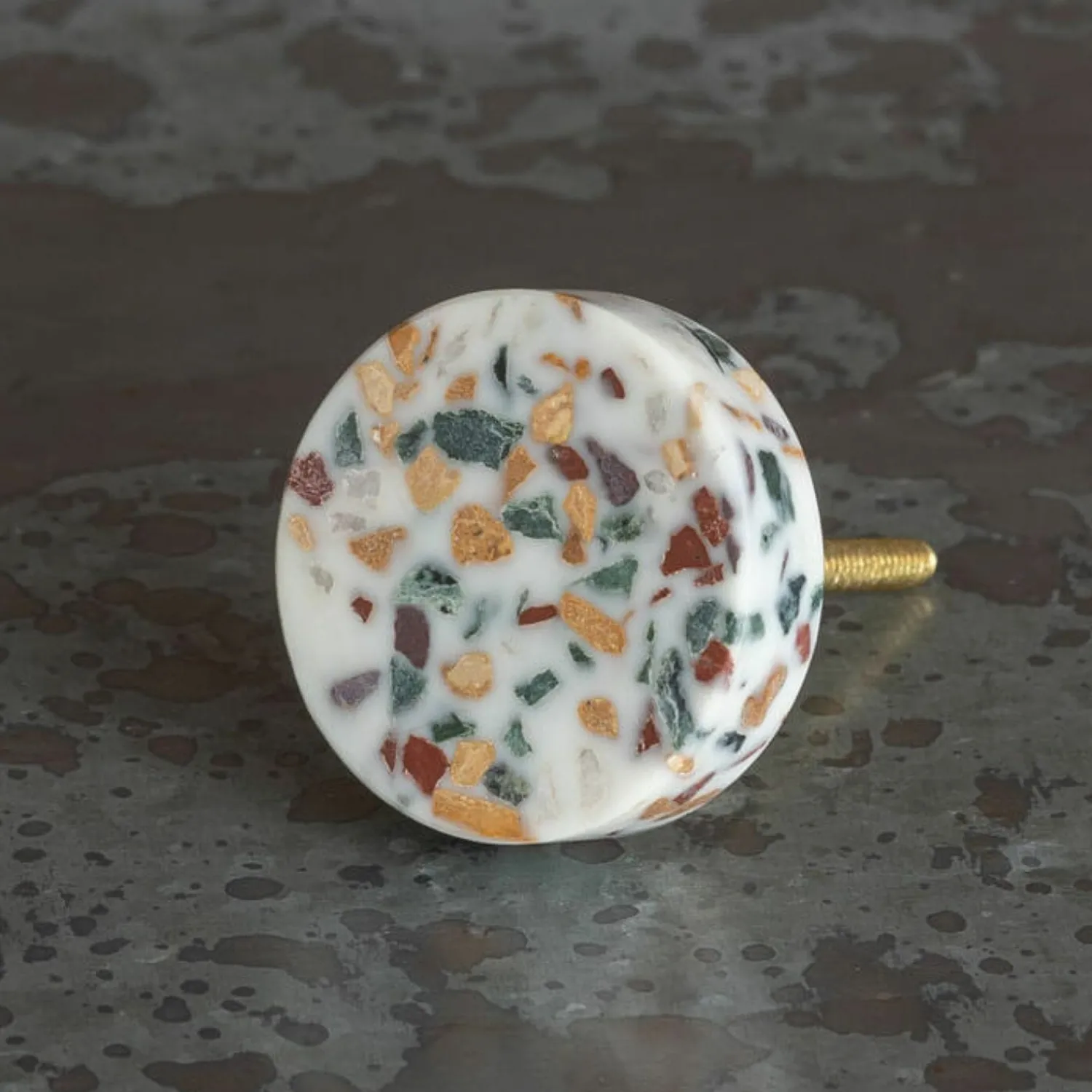 Graham & Green Terrazzo Round Knob