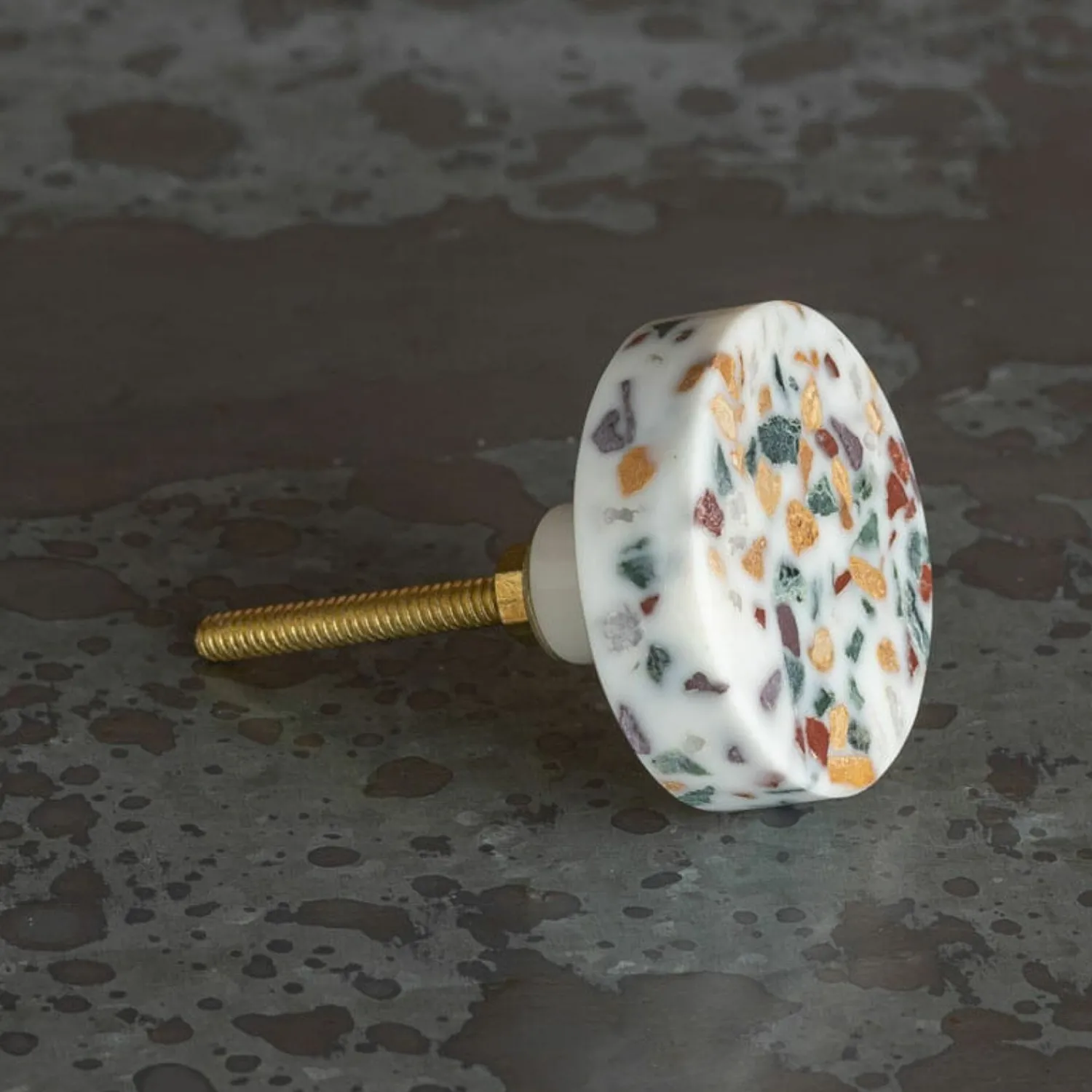 Graham & Green Terrazzo Round Knob