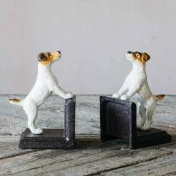 Graham & Green Terrier Bookends