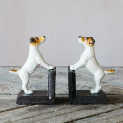 Graham & Green Terrier Bookends