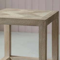Graham & Green Theodore Parquet Side Table