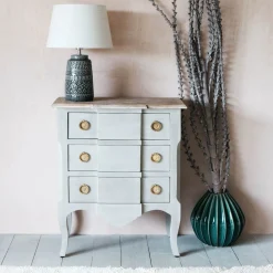Graham & Green Three Drawer French Chest of Drawers