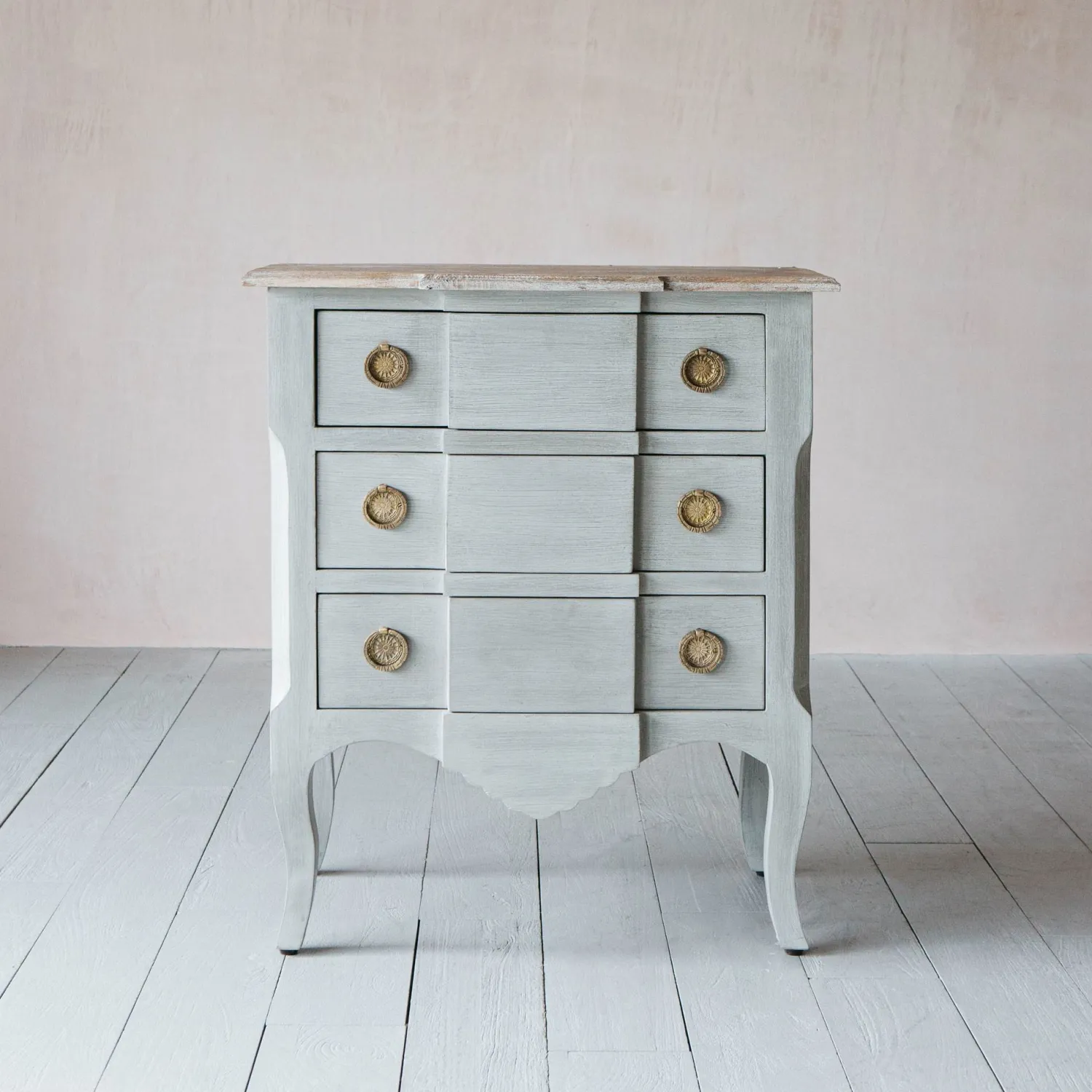 Graham & Green Three Drawer French Chest of Drawers