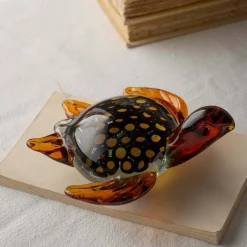 Graham & Green Tibo Turtle Glass Ornament