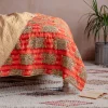 Graham & Green Tiger and Orange Stripe Reversible King Size Quilt