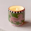Graham & Green Tiger Ceramic Cedar and Fig Candle
