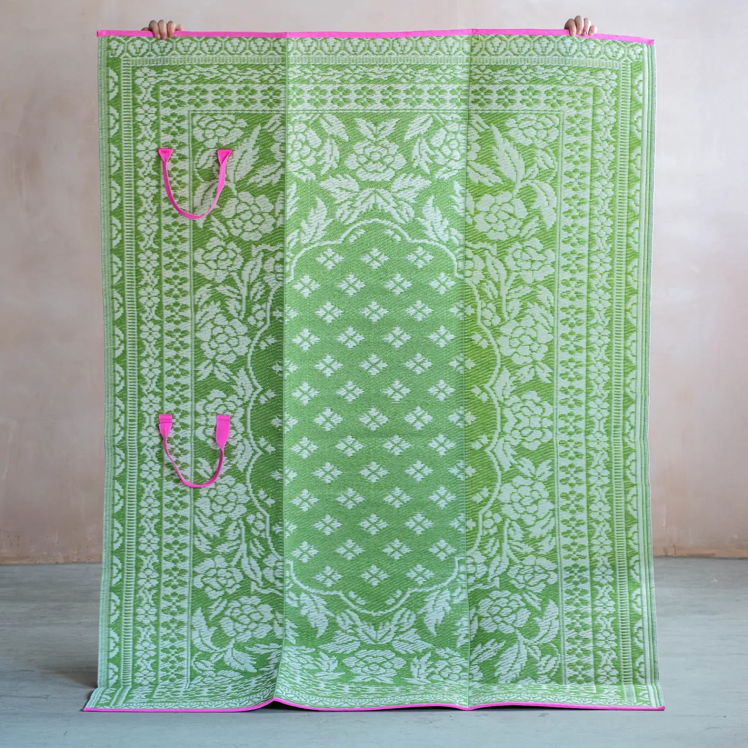 Graham & Green Tivoli Green Recycled Picnic Blanket