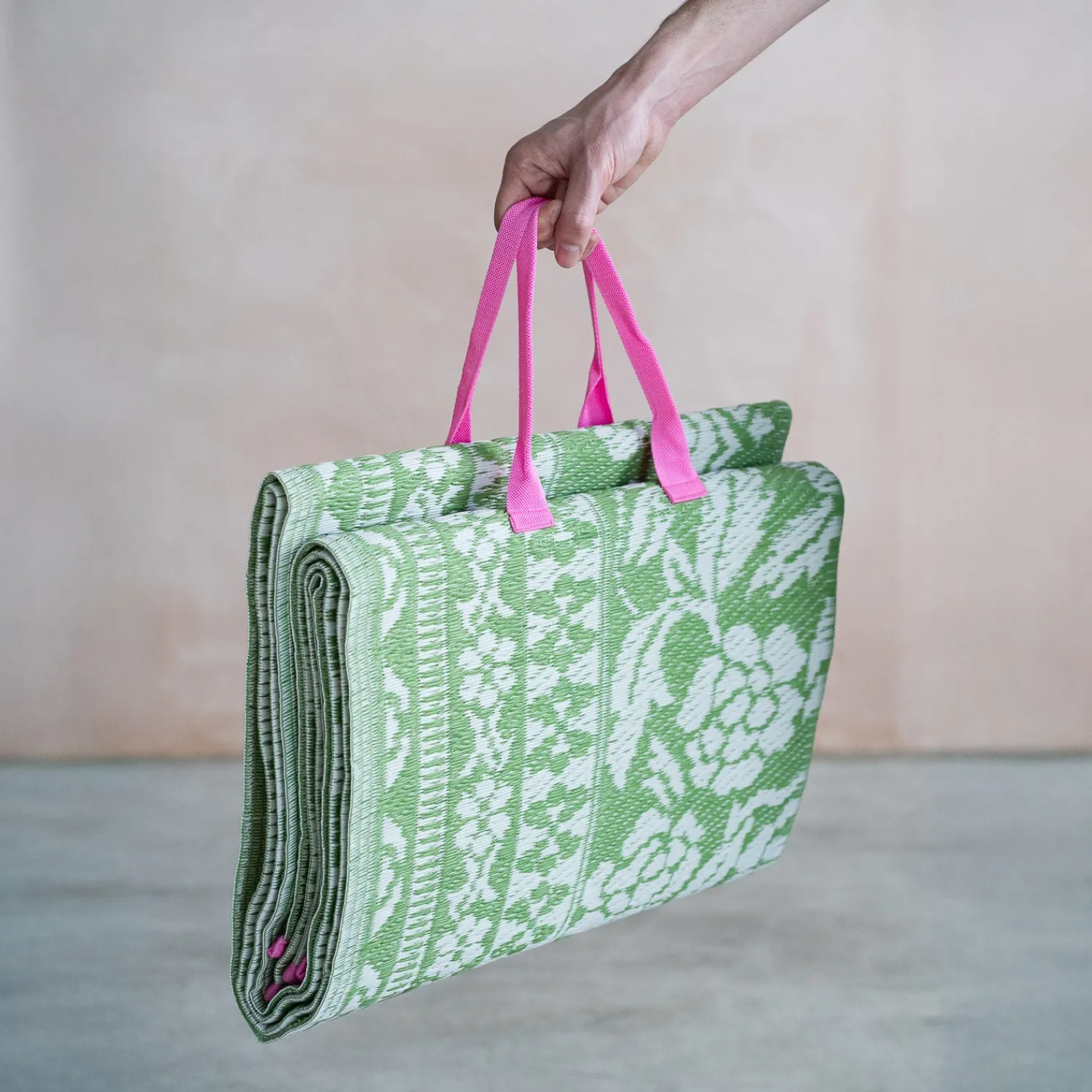 Graham & Green Tivoli Green Recycled Picnic Blanket