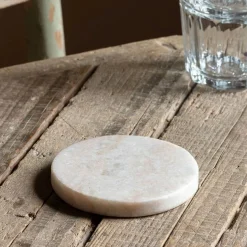 Graham & Green Toronto Round Marble Coaster