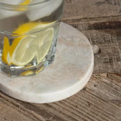 Graham & Green Toronto Round Marble Coaster