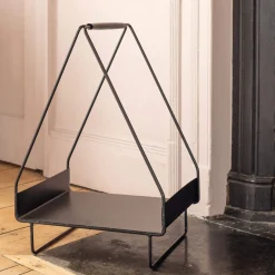 Graham & Green Triangular Log Holder