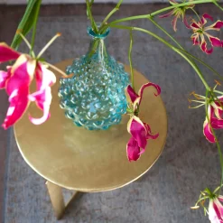 Graham & Green Trudi Brass Side Table